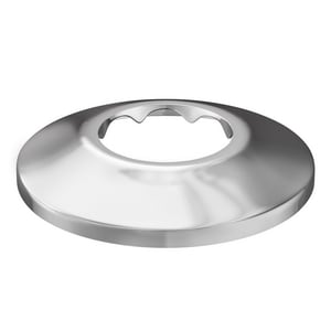 1 in. Metal Shallow Box Escutcheon in Chrome