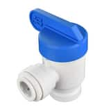 John Guest Speedfit® 3/8 x 1/4 in. Plastic 150 psi OD Tube x NPTF Shut Off Valve (Pack of 10) JPPSV501222W at Pollardwater