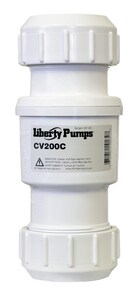 2 in. Compression x Slip PVC Check Valve