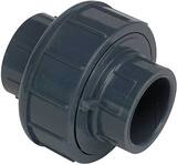 2000 Series 2 in. Socket Straight Schedule 80 PVC Union with FKM O-Ring Seal S8057020 at Pollardwater