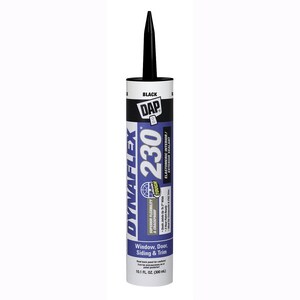 10.1 oz. Premium Indoor/Outdoor Elastomeric Caulk Sealant in Black