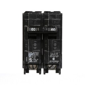 60 Amp 2-Pole 120 V Plug Inch Breaker