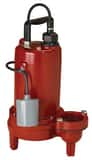 Liberty Pumps LE100 Series 2 in. 1 hp Automatic Submersible Pump with Piggyback Float Switch with 10 ft Cord LLE102A2 at Pollardwater