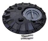 Liberty Pumps Plastic Cover with 2-Discharge and Vent LK001101 at Pollardwater