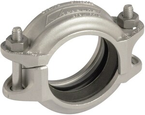 victaulic gasket coupling 316l enamel grooved stainless steel ferguson