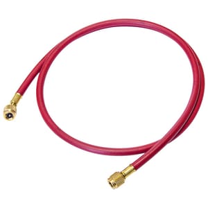 1/4 in. x 1/4 in. Red Gasket Seal 60 in. Charging Hose