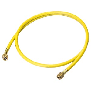 1/4 in. x 1/4 in. Yellow Gasket Seal 60 in. Charging Hose