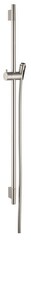 36 in. Shower Rail with Hose in Brushed Nickel