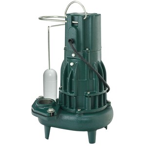 115V 1/2 HP Automatic Cast Iron Sewage Pump