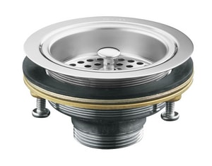Sink Strainer (Less Tailpiece) in Polished Chrome