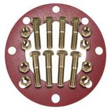FNW® Figure NBG-R-SS 8 in. 150# Red Rubber 316SS 1/8 in. Nut, Bolt & Full Face Gasket Kit FNWNBGS61RF8X at Pollardwater