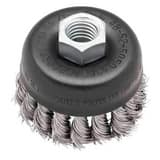 Milwaukee® 3 KNOT WIRE CUP BRUSH - STAINLESS STEEL M48525050 at Pollardwater