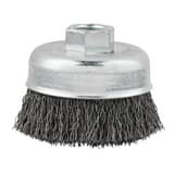 Milwaukee® 3 CRIMPED WIRE CUP BRUSH- CARBON STEEL M48525060 at Pollardwater