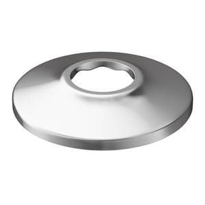 1 in. Metal Shallow Box Escutcheon in Chrome