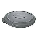 Rubbermaid Brute® 22-2/5 in. 32 gal HDPE Container Lid in Grey NFG263100GRAY at Pollardwater