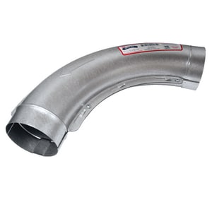 4 in. x 18 in. Aluminized Steel Dryer Elbow