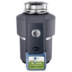 3/4 hp Continuous Feed Garbage Disposal with SoundSeal Technology and Bio-Charge Septic Assist