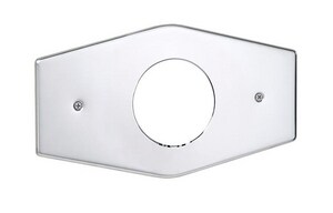 Stainless Steel Cover Plate in Polished Chrome