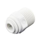 John Guest 1/4 x 3/8 in. Tube OD x FPT Polypropylene Bulk Connector JPP010823W at Pollardwater