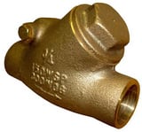 FNW® Figure 1242 2 in. Bronze Sweat Swing Check Valve FNW1242K at Pollardwater