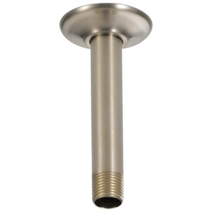 6 in. Ceiling Mount Shower Arm and Flange in Brilliance<REG/> Brushed Nickel