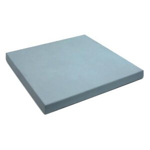 16 in. x 36 in. x 3 in. Steel-Reinforced Concrete & Foam Equipment Pad - Grey