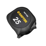 RAPTOR® 25 ft. Tape Measure Inch/Metric Black RAP17002 at Pollardwater