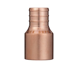 1 in. Copper PEX Crimp x Male Sweat Adapter