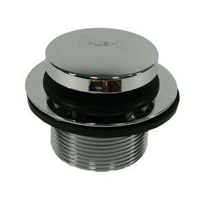 Zinc Toe-Tap Drain in Chrome Plated