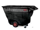 Rubbermaid 70-4/5 in. 1250 lbs. Structural Foam Tilt Truck in Black NFG9T1500BLA at Pollardwater