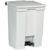 Rubbermaid 18 gal Step-On Trash Container NFG614500WHT at Pollardwater