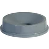 Rubbermaid Brute® 20-1/8 x 5 x 20-1/8 in. Plastic Funnel Top Lid in Grey NFG354300GRAY at Pollardwater