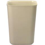 Rubbermaid 11-1/4 x 20-13/100 x 15 in. 40 qt Plastic Fire Resistant Waste Basket in Beige NFG254400BEIG at Pollardwater