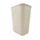 Rubbermaid Brute® 11-1/4 x 20-13/100 x 15 in. 40 qt Plastic Fire Resistant Waste Basket in Beige NFG254400BEIG at Pollardwater