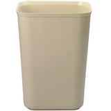 Rubbermaid 11-1/4 x 20-13/100 x 15 in. 40 qt Plastic Fire Resistant Waste Basket in Beige NFG254400BEIG at Pollardwater