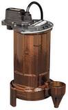 Liberty Pumps 280 Series 1/2 HP 115V Cast Iron Non-Automatic Submersible Effluent Pump with 25 ft. Cord L2802 at Pollardwater