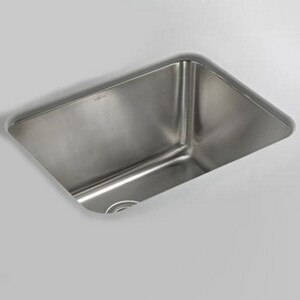 23 in. Undermount Stainless Steel Single Bowl Kitchen Sink