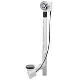 Geberit Pushcontrol Cable Driven Waste And Overflow Drain In Forevershine Pvd Brushed Nickel 151 603 Id 1 Ferguson