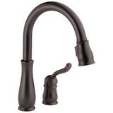 Delta Faucet LelandÂ® Single Handle Pull Down Kitchen Faucet ...