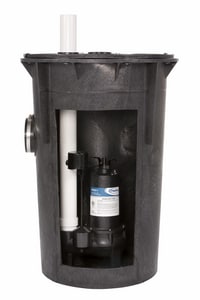 pump sewage hp simplex proflo kit vertical includes switch ferguson