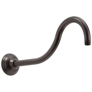 16 in. Shower Arm and Flange in Venetian Bronze
