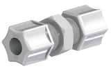 Jaco Straight Kynar® Compression Union Connector J158KPG at Pollardwater