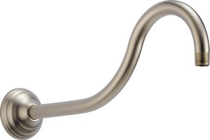 16 in. Shower Arm and Flange in Brilliance<REG/> Brushed Nickel