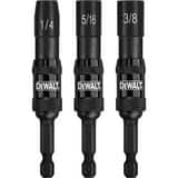 DEWALT Impact Ready® 1/4 - 3/8 in. 3-Piece Magnetic Impact Ready Pivot Nutdriver DDWPVTDRV3 at Pollardwater