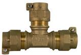 A.Y. McDonald Compression Brass Tee M7476022K at Pollardwater