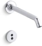 Kohler Purist® 3-Hole Widespread Bathroom Sink Faucet with Double Lever ...