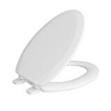 Jones Stephens Comfort™ Elongated Closed Front with Cover Toilet Seat Toilet Seat in White JC014WD00