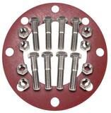 FNW® Figure NBG-R-Z 2 in. 150# Red Rubber 1/8 in. Nut, Bolt & Full Face Gasket Kit FNWNBGZ1RF8K at Pollardwater