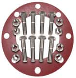 FNW® Figure NBG-R-Z 2 in. 150# Red Rubber 1/8 in. Nut, Bolt & Full Face Gasket Kit FNWNBGZ1RF8K at Pollardwater