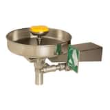 Haws® Axion® MSR 1/2 x 1/2 in. Corrosion Resistant Wall Mount Eye Wash and Face Wash H7778B at Pollardwater